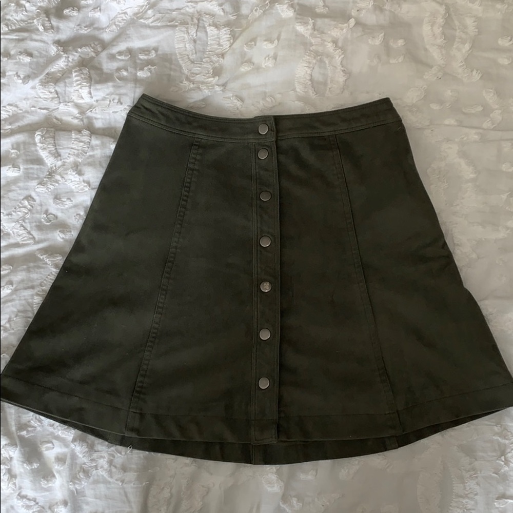 Abercrombie & Fitch Botton Up Skirt